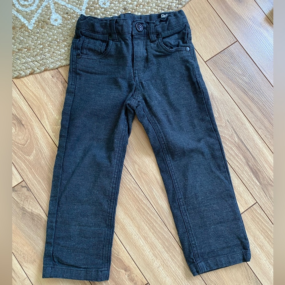 Like new toddler pants, 3T, dark grey color, eleganza junior